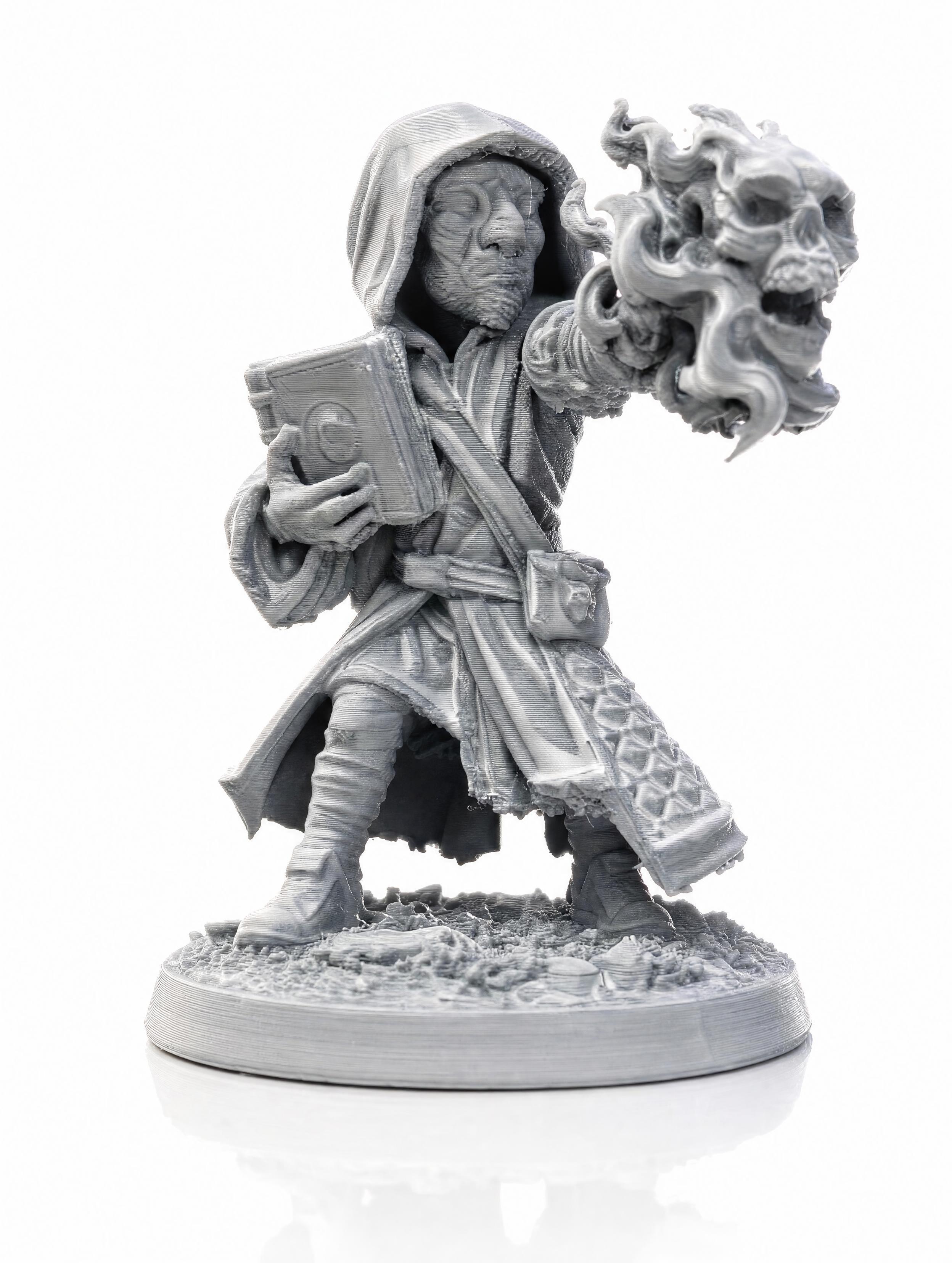 Dux Gnome, Mage mystérieux imprimé en 3D, PLA